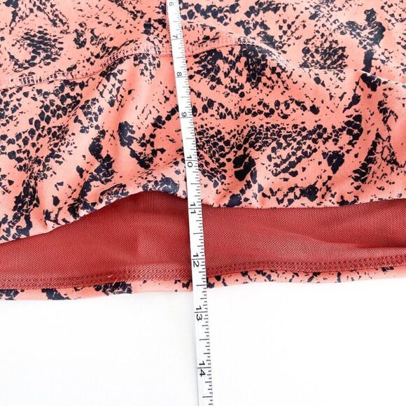 Jessica Simpson Snakeskin Print High-Rise Bicycle Shorts // Size Large // NWOT - Picture 9 of 11